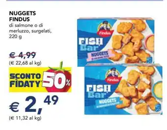 Esselunga NUGGETS FINDUS offerta