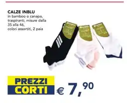 Esselunga CALZE INBLU offerta