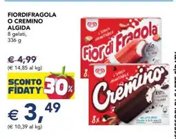 Esselunga FIORDIFRAGOLA O CREMINO ALGIDA offerta