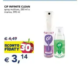 Esselunga Cif infinite clean offerta