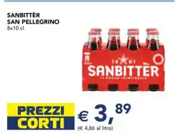 Esselunga Sanbittèr San Pellegrino offerta