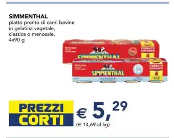 Esselunga SIMMENTHAL offerta