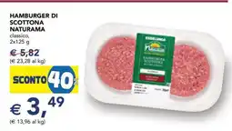 Esselunga Hamburger di Scottona Naturama offerta