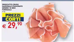 Esselunga Prosciutto Crudo Nazionale Stagionato Minimo 18 Mesi Fumagalli offerta