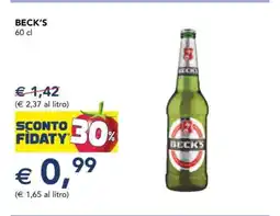 Esselunga BECK'S offerta