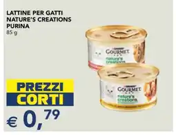 Esselunga LATTINE PER GATTI NATURE’S CREATIONS PURINA offerta