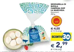 Esselunga MOZZARELLA DI BUFALA CAMPANA DOP LA MARCHESA offerta