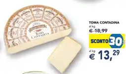Esselunga Toma Contadina offerta