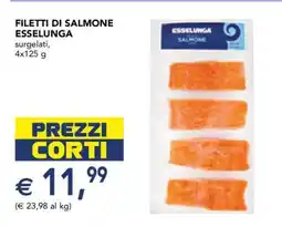 Esselunga Filetti di Salmone Esselunga offerta