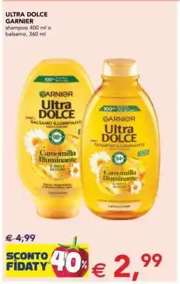 Esselunga ULTRA DOLCE GARNIER offerta