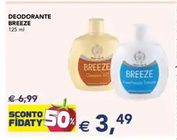 Esselunga DEODORANTE BREEZE offerta