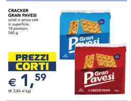 Esselunga Cracker Gran Pavesi offerta