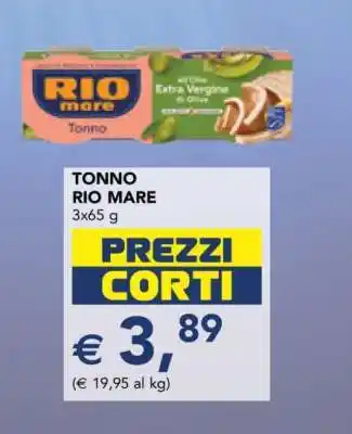 Esselunga TONNO RIO MARE offerta