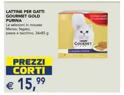 Esselunga Lattine per Gatti Gourmet Gold Purina offerta