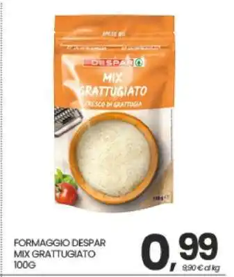 Eurospar FORMAGGIO DESPAR MIX GRATTUGIATO offerta