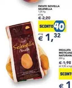 Esselunga PATATE NOVELLA SELENELLA offerta