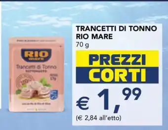 Esselunga TRANCETTI DI TONNO RIO MARE offerta