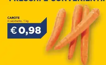 Esselunga Carote offerta