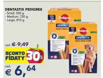 Esselunga Dentastix Pedigree offerta