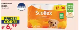 Esselunga Carta igienica La Maxi Scottex offerta