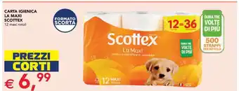 Carta igienica La Maxi Scottex