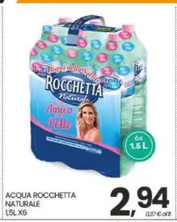 Eurospar Acqua Rocchetta Naturale offerta