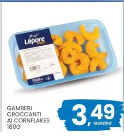 Eurospar GAMBERI CROCCANTI AI CORNFLAKES 180G offerta