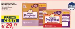 Esselunga PANNOLINI PAMPERS PROGRESSI ESA PACCO offerta