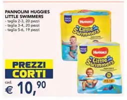 Esselunga PANNOLINI HUGGIES LITTLE SWIMMERS offerta