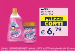 Esselunga VANISH offerta