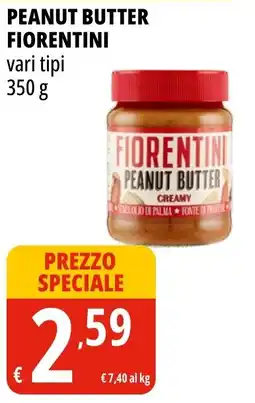Tigros Peanut butter FIORENTINI offerta