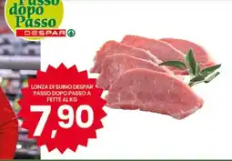 Eurospar LONZA DI SUINO DESPAR PASSO DOPO PASSO A FETTE AL KG offerta