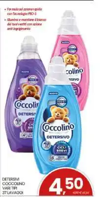 Eurospar DETERSIVI COCCOLINO VARI TIPI offerta