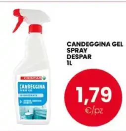 Eurospar CANDEGGINA GEL SPRAY DESPAR 1L offerta