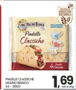Eurospar Piadelle classiche Mulino Bianco offerta