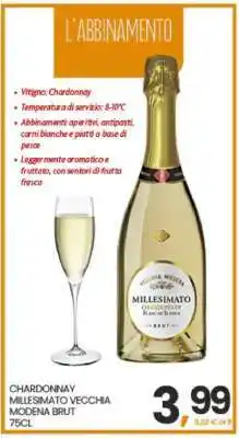Eurospar CHARDONNAY MILLESIMATO VECCHIA MODENA BRUT offerta