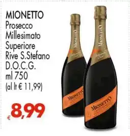 Eurospar Mionetto offerta