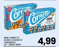 Eurospar MINI CORNETTO ALGIDA CLASSICO/ CARAMELLO offerta