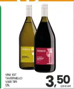 Eurospar VINI IGT TAVERNELLO offerta