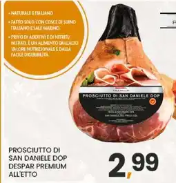 Eurospar Prosciutto di San Daniele DOP offerta