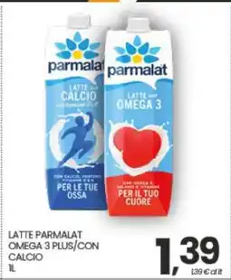 Eurospar LATTE PARMALAT OMEGA 3 PLUS/CON CALCIO offerta