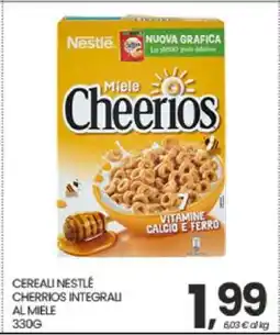 Eurospar CEREALI NESTLÉ CHERRIOS INTEGRALI AL MIELE offerta