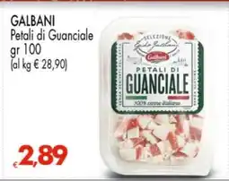 Eurospar GALBANI Petali di Guanciale offerta
