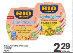 Eurospar Insalatissime Rio Mare offerta