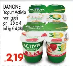 Eurospar DANONE Yogurt Activia offerta