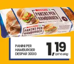Eurospar PANINI PER HAMBURGER DESPAR 300G offerta
