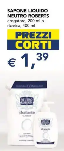 Esselunga Sapone Liquido Neutro Roberts offerta