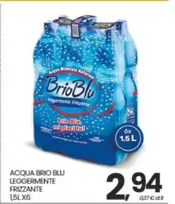 Eurospar ACQUA BRIO BLU LEGGERMENTE FRIZZANTE offerta
