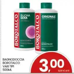 Eurospar Bagnodoccia Borotalco offerta