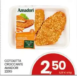 Eurospar COTOLETTA CROCCANTE AMADORI 220G offerta